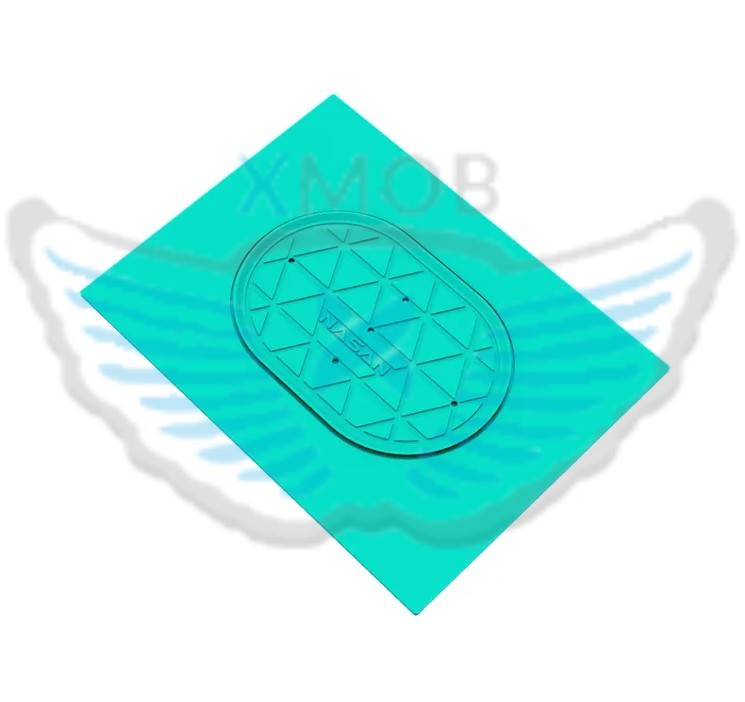 NASAN PAD SILICONE FORATO PER PER LAMINAZIONE DISPLAY 290x215