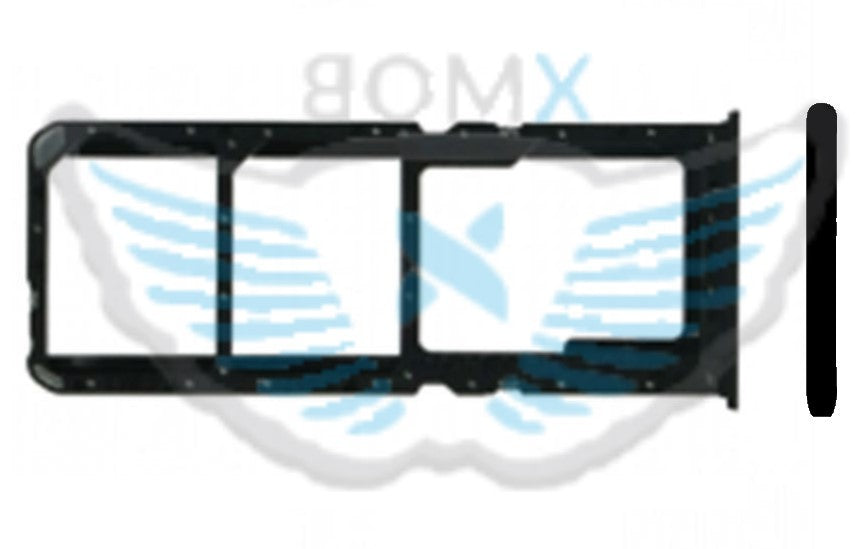 CARRELLO SIM OPPO A5 2020 / A9 2020 NERO