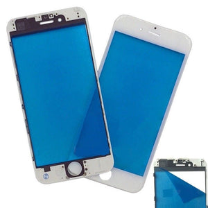 VETRO+OCA+FRAME IPHONE 7 BIANCO