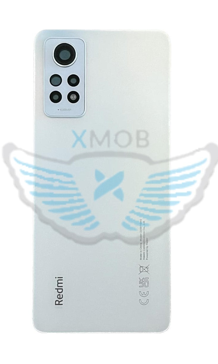BACKCOVER XIAOMI REDMI NOTE 12 PRO 4G BIANCO ORIGINALE 5600060K6A00