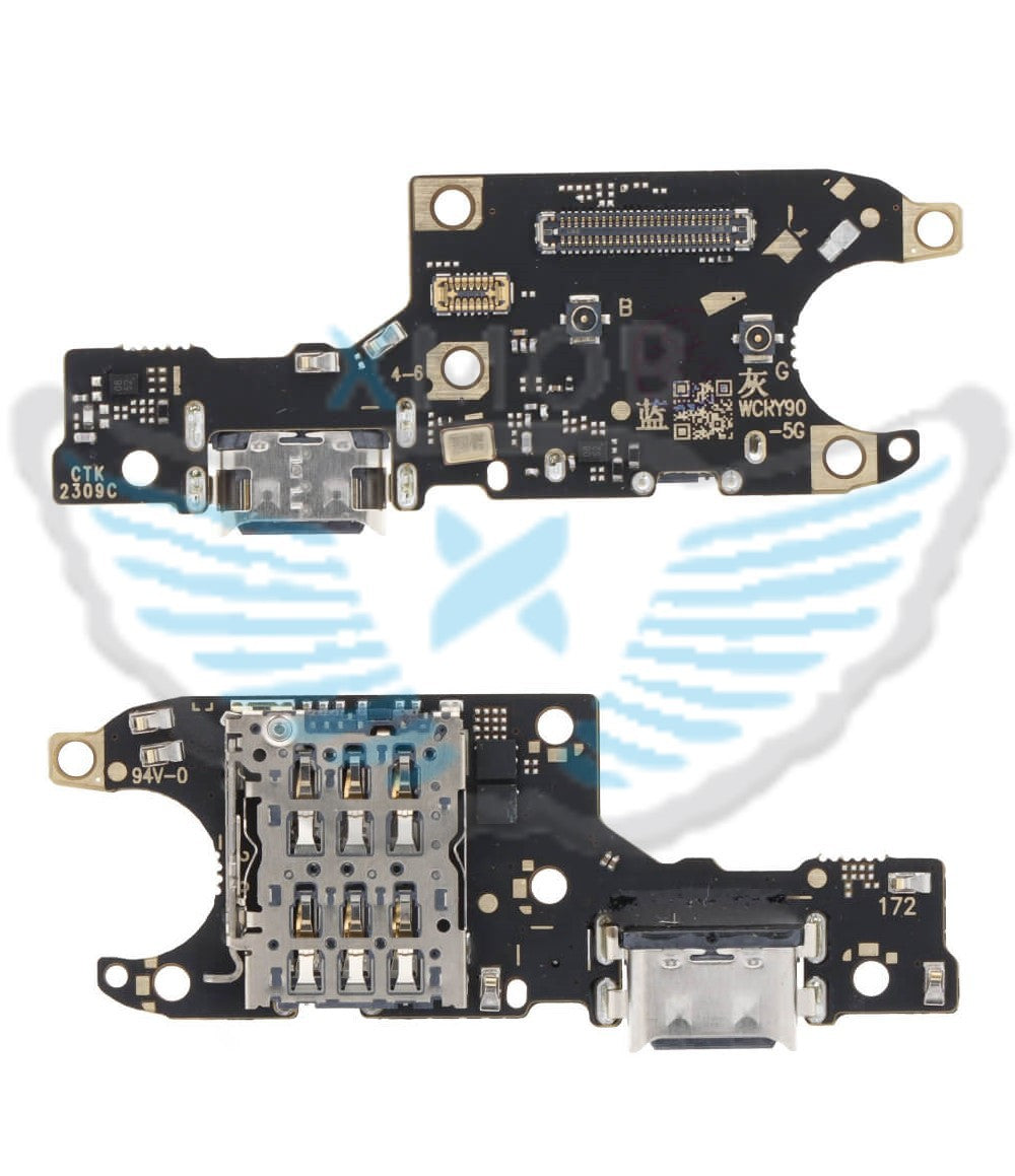 PCB DI RICARICA+LETTORE SIM HUAWEI HONOR 90 ORIGINALE 0235AGCE