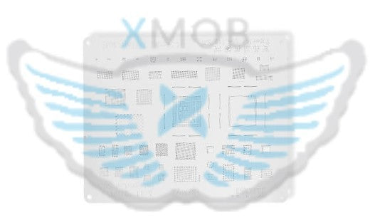 STENCIL PER REBALLING IC CHIP IPHONE 8 / 8 PLUS