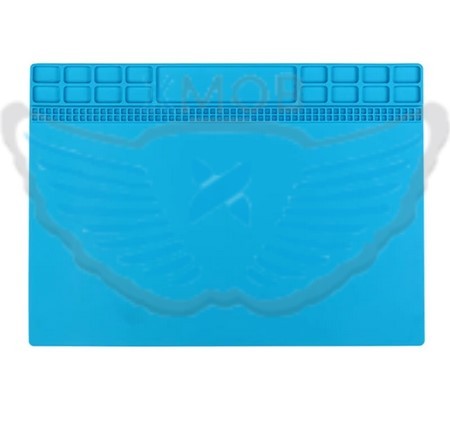 PIANO DA LAVORO BLU IN SILICONE 35CM X 25CM