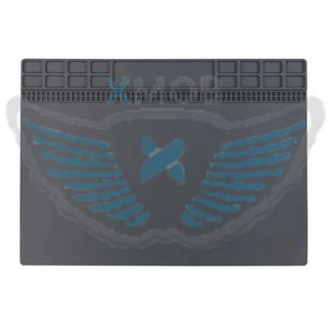 PIANO DA LAVORO GRIGIO IN SILICONE 35CM X 25CM