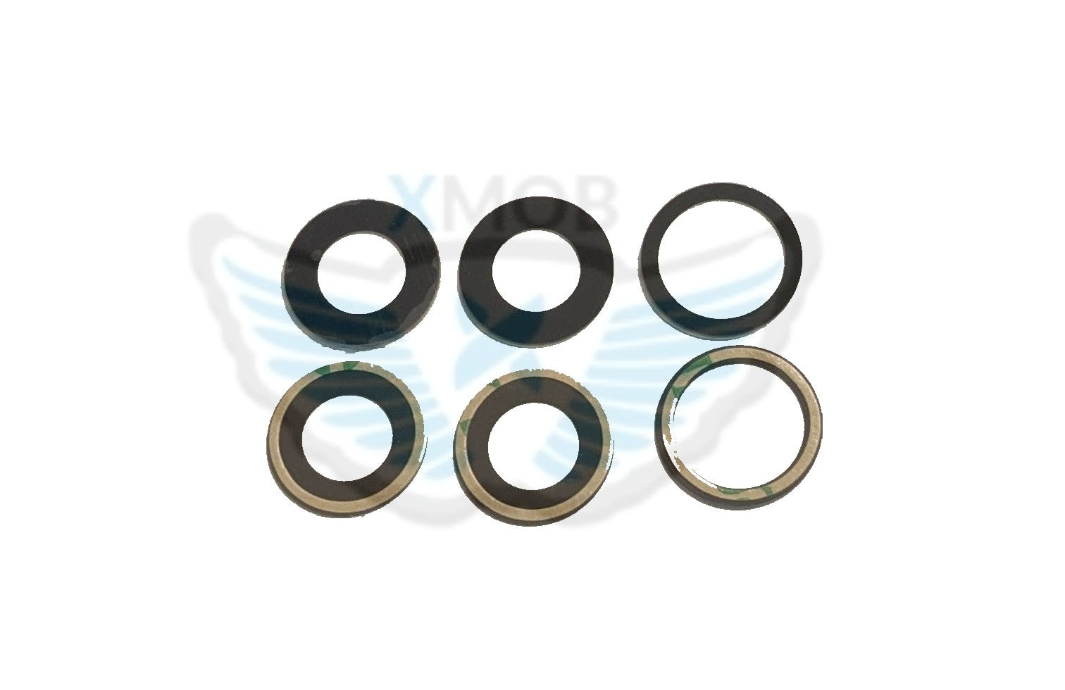 VETRO CAM POSTERIORE IPHONE 17 PRO / 17 PRO MAX NERO SENZA CORNICE (3 PEZZI)