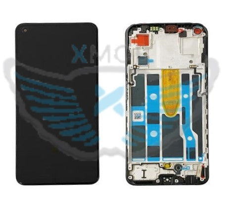 LCD COMPLETO ORIGINALE OPPO FIND X5 LITE / RENO 7 5G NERO W/F 4130040