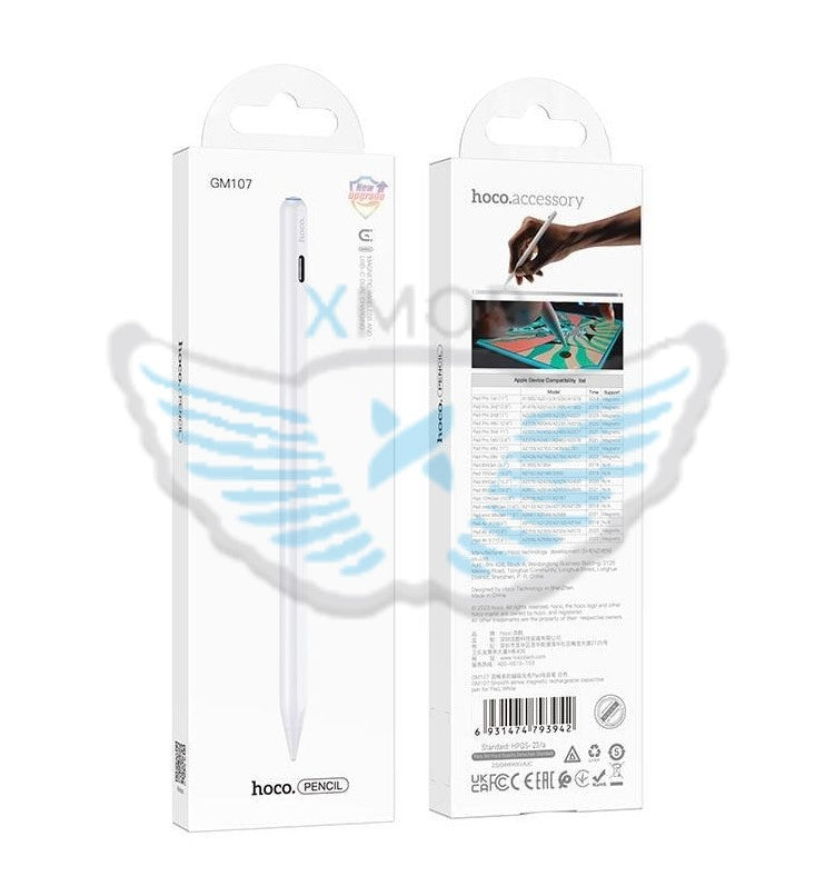 HOCO GM107 PENNA PER TABLET CAPACITIVA BIANCO (BLISTERATO)