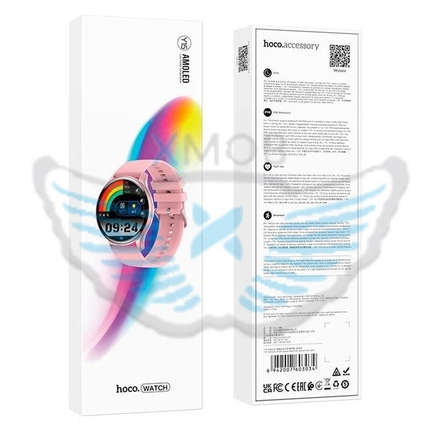 HOCO SMARTWATCH Y15 PINK GOLD