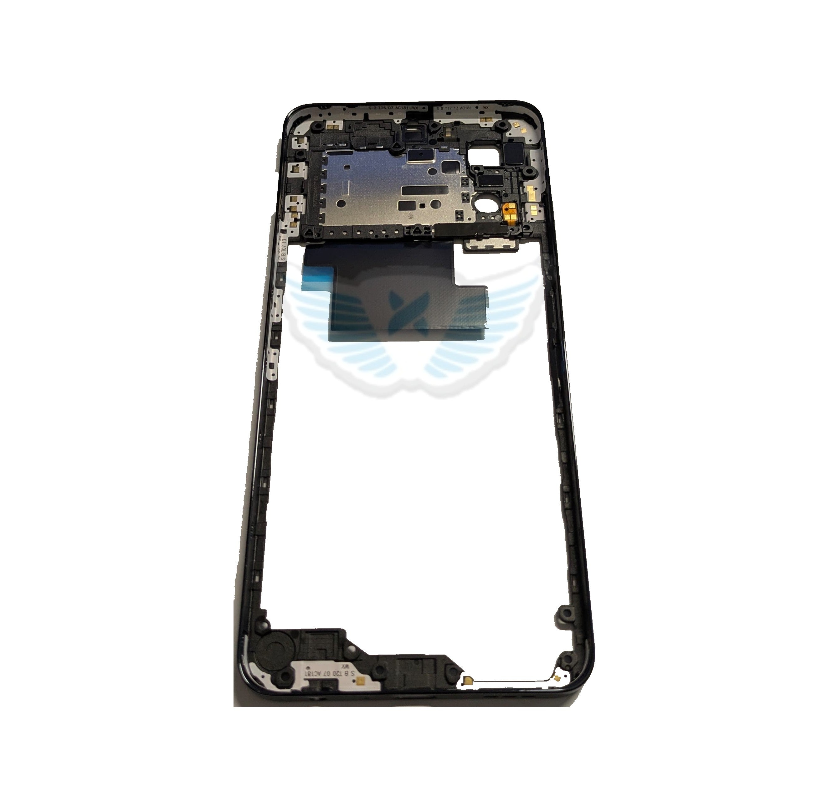 FRAME MIDDLE OPPO A80 5G NERO ORIGINALE 621031000152