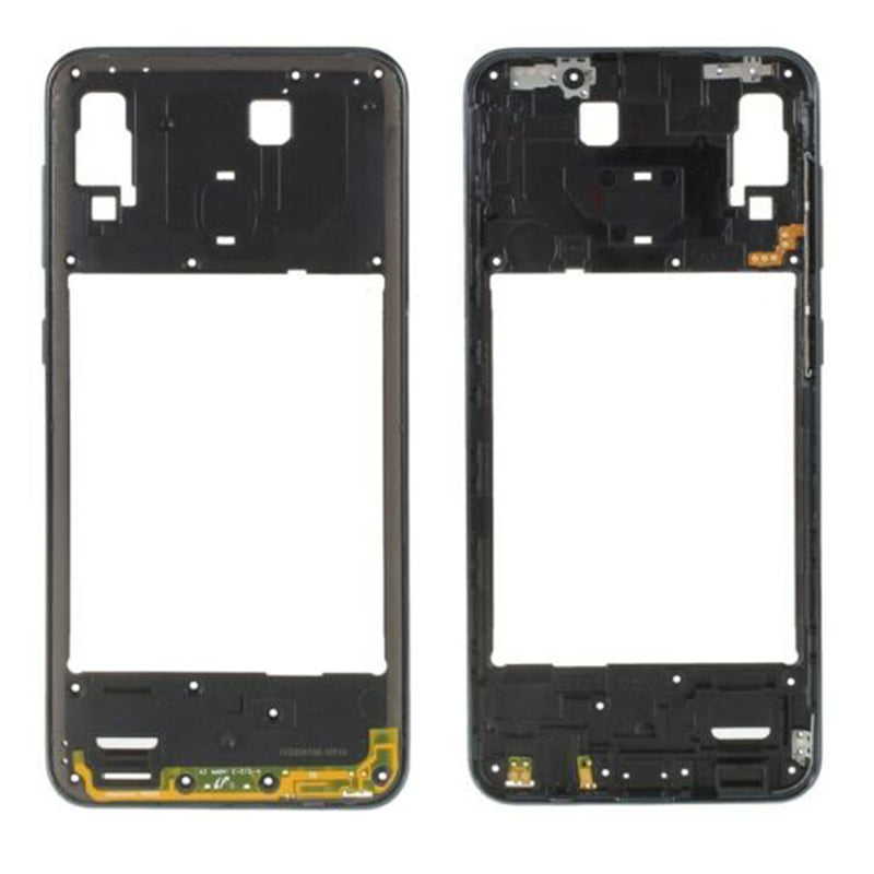 FRAME MIDDLE SAMSUNG A315 A31 NERO