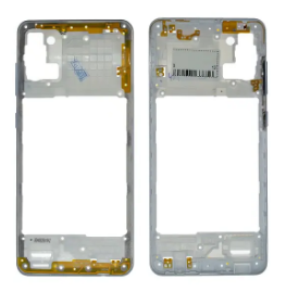 FRAME MIDDLE SAMSUNG A315 A31 BIANCO