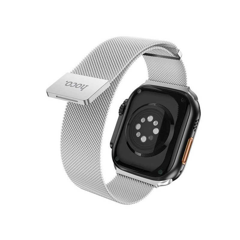 HOCO AS101 CINTURINO PER APPLE WATCH 38 / 40 / 41mm IN ACCIAIO SILVER (BLISTERATO)