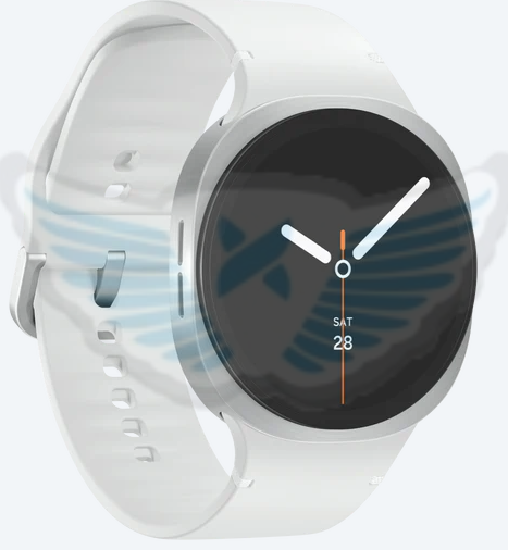 SAMSUNG L335 WATCH 8 44mm LTE SILVER SM-L335FZSAEUE