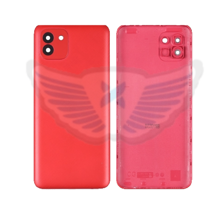 BACKCOVER SAMSUNG A035G A03 ROSSO ORIGINALE GH81-21662A