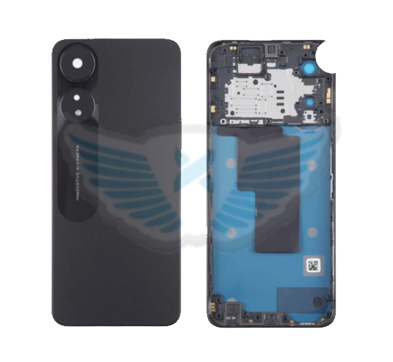 BACKCOVER OPPO A78 5G NERO ORIGINALE 4150394