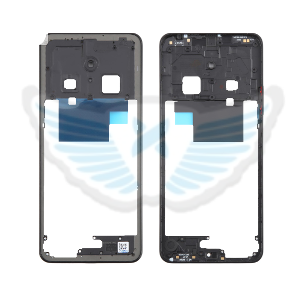 FRAME MIDDLE XIAOMI REDMI 14C NERO ORIGINALE 1610110000997C
