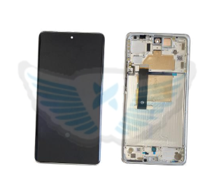 LCD MOTOROLA XT2243 MOTO EDGE 30 FUSION + FRAME BIANCO ORIGINALE 5D68C21528