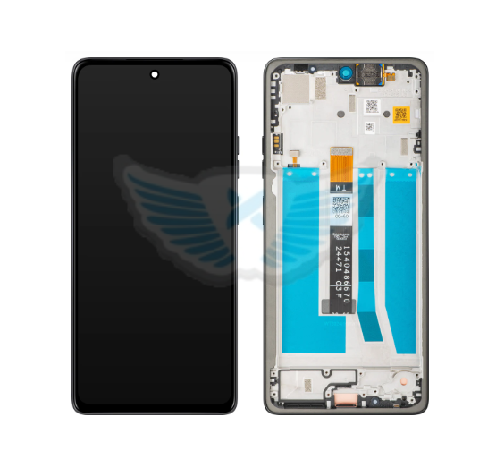 LCD MOTOROLA XT2437 MOTO G75 5G + FRAME GRIGIO ORIGINALE 5D68C29069