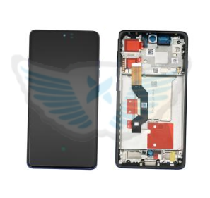 LCD MOTOROLA XT2507 MOTO EDGE 60 PRO + FRAME BLU ORIGINALE 5D68C30046