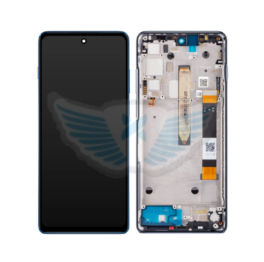 LCD MOTOROLA XT2175 MOTO G200 5G + FRAME BLU ORIGINALE 5D68C20078