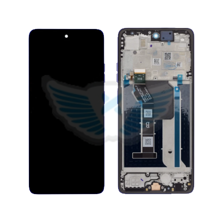 LCD MOTOROLA XT2527 MOTO G86 + FRAME VIOLA ORIGINALE 5D68C30474