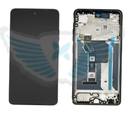 LCD MOTOROLA XT2529 MOTO G56 5G + FRAME NERO ORIGINALE 5D68C30208