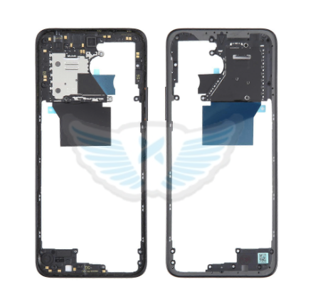 FRAME MIDDLE XIAOMI REDMI 12 5G SILVER ORIGINALE 1610110000549B