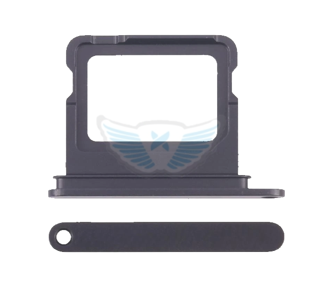 CARRELLO SIM IPHONE 17 NERO