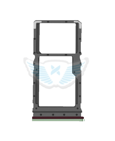 CARRELLO SIM XIAOMI REDMI 15 5G / POCO M7 4G VERDE ORIGINALE 1611701000996A