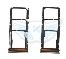 CARRELLO SIM XIAOMI REDMI 15C 4G / 5G / POCO C85 VERDE ORIGINALE 1611701000980A