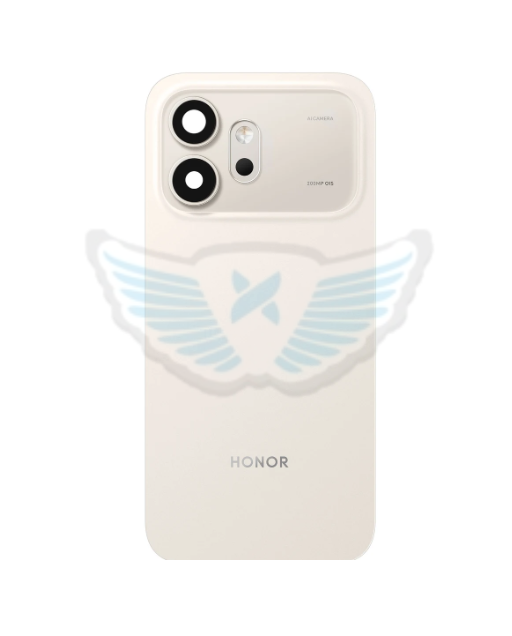 BACKCOVER HUAWEI HONOR 600 BIANCO GOLD ORIGINALE 0235ATTK