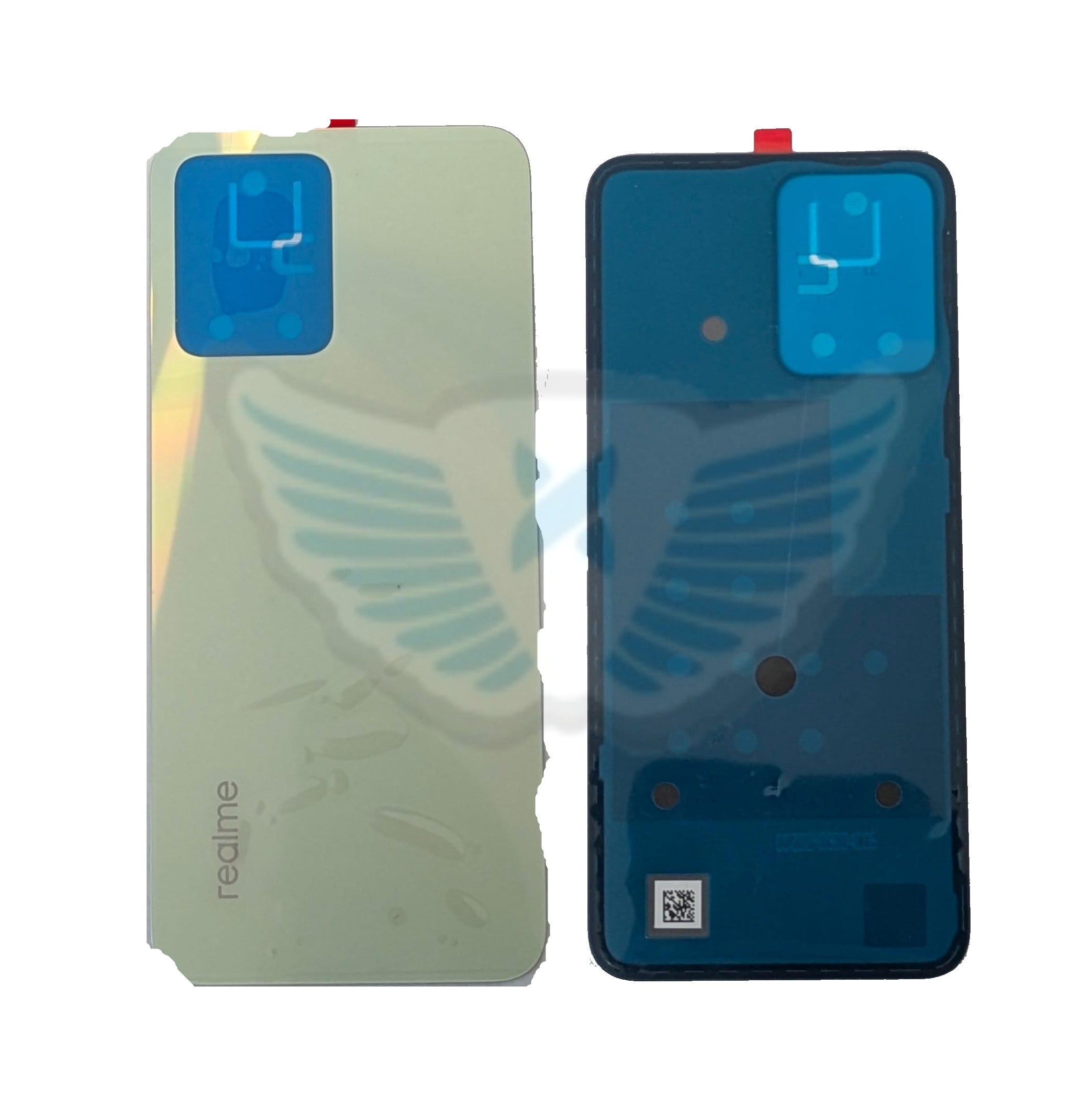 BACKCOVER REALME C35 VERDE ORIGINALE