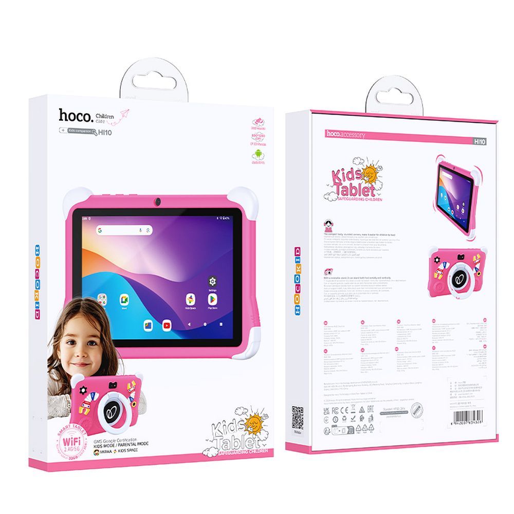 HOCO HI10 TABLET ANDROID 8.0" 3GB / 32GB WIFI ROSA