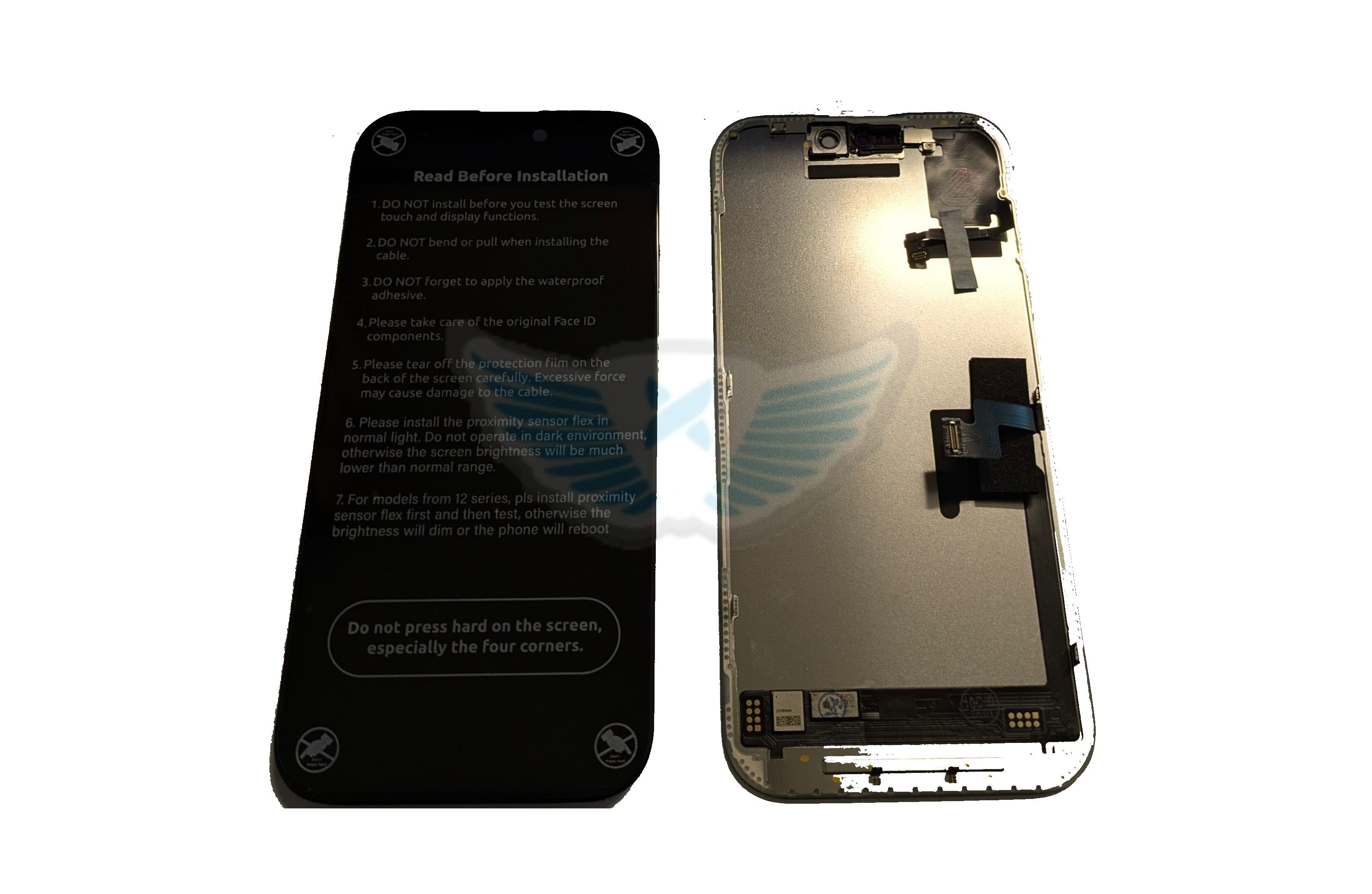 LCD APPLE IPHONE 16 PRO NERO (SOFT OLED 120Hz) AUTODIAGNOSTICABILE