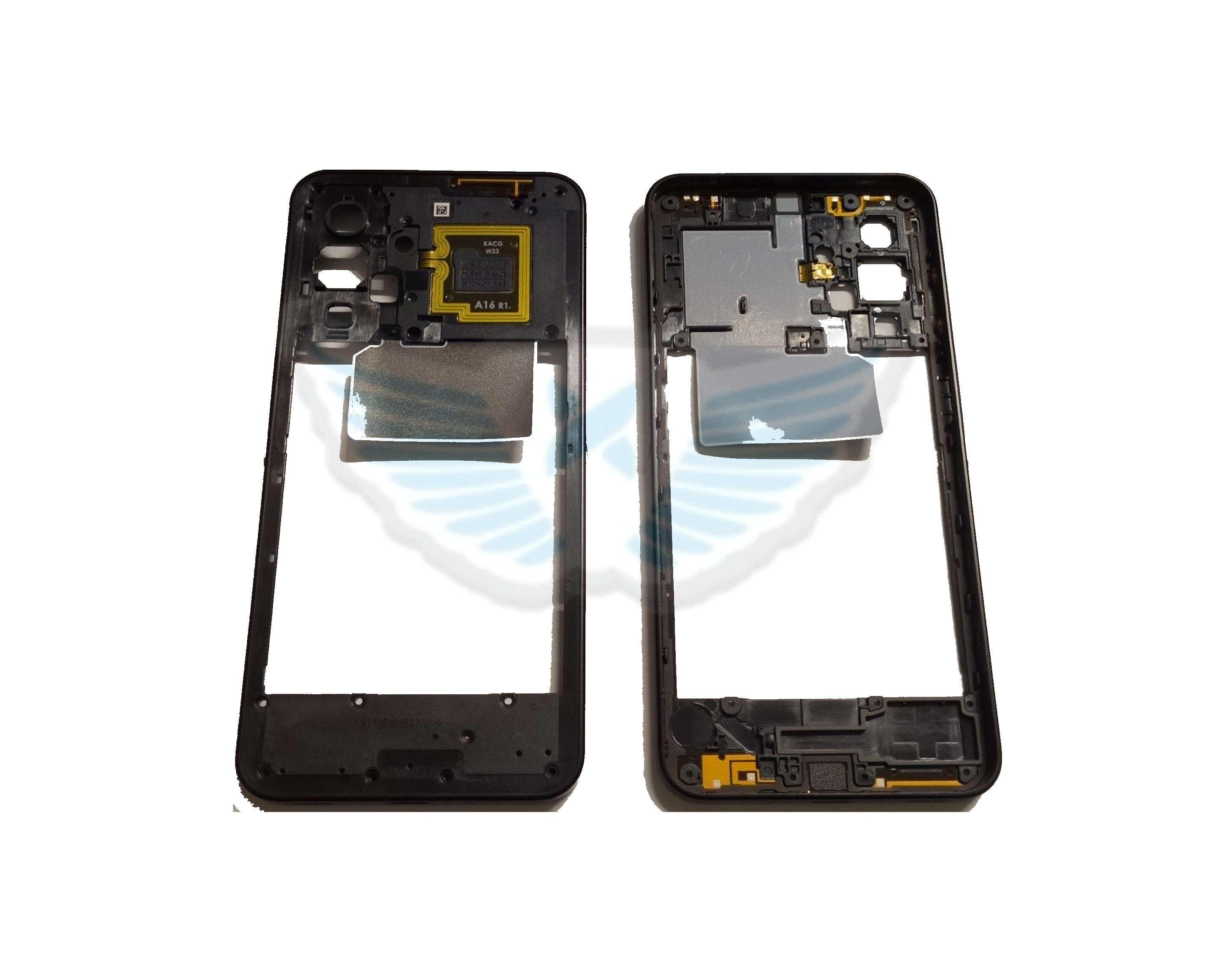 FRAME MIDDLE SAMSUNG A175 A17 4G NERO ORIGINALE GH98-50512A