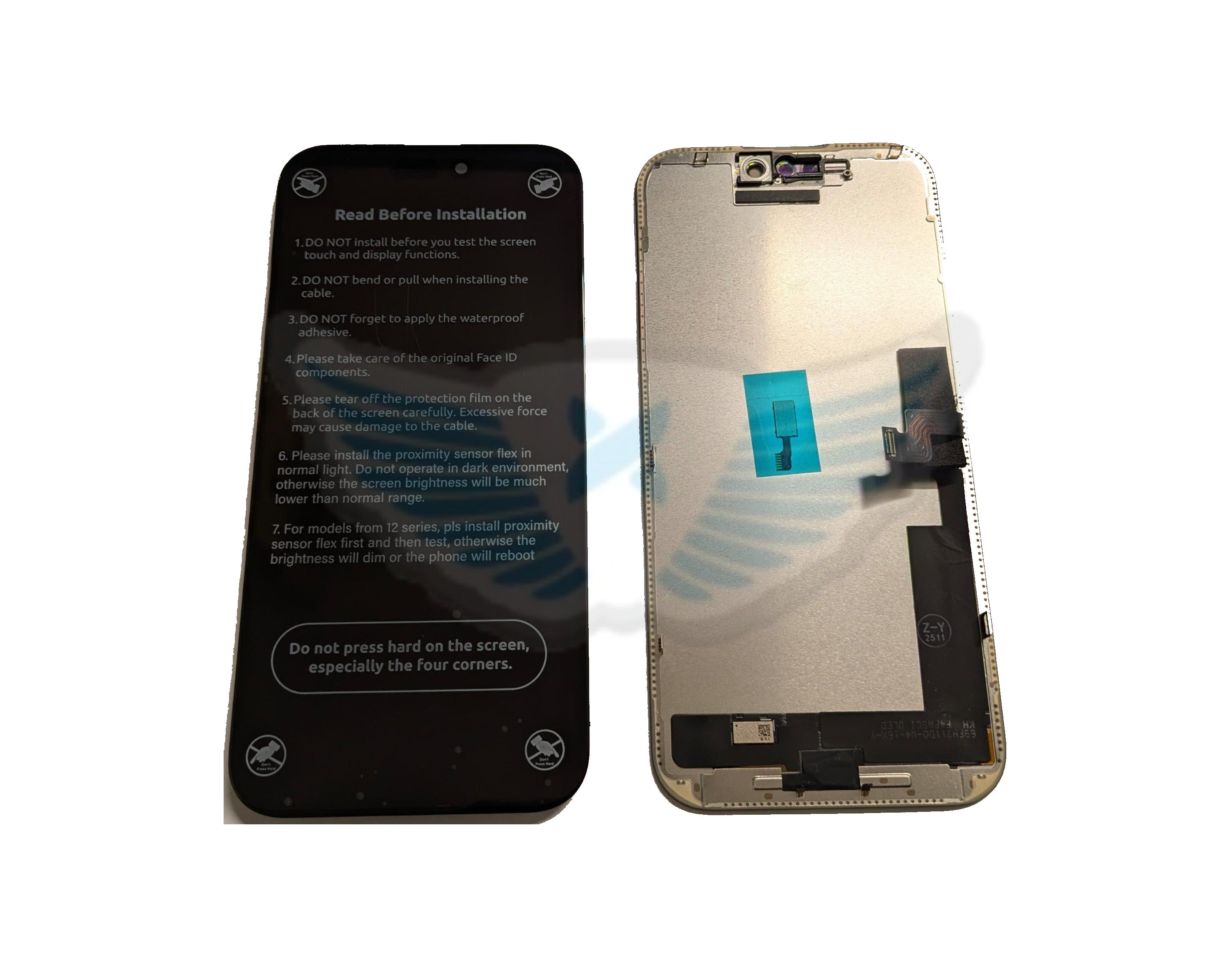 LCD APPLE IPHONE 16 PRO MAX NERO (HARD OLED)