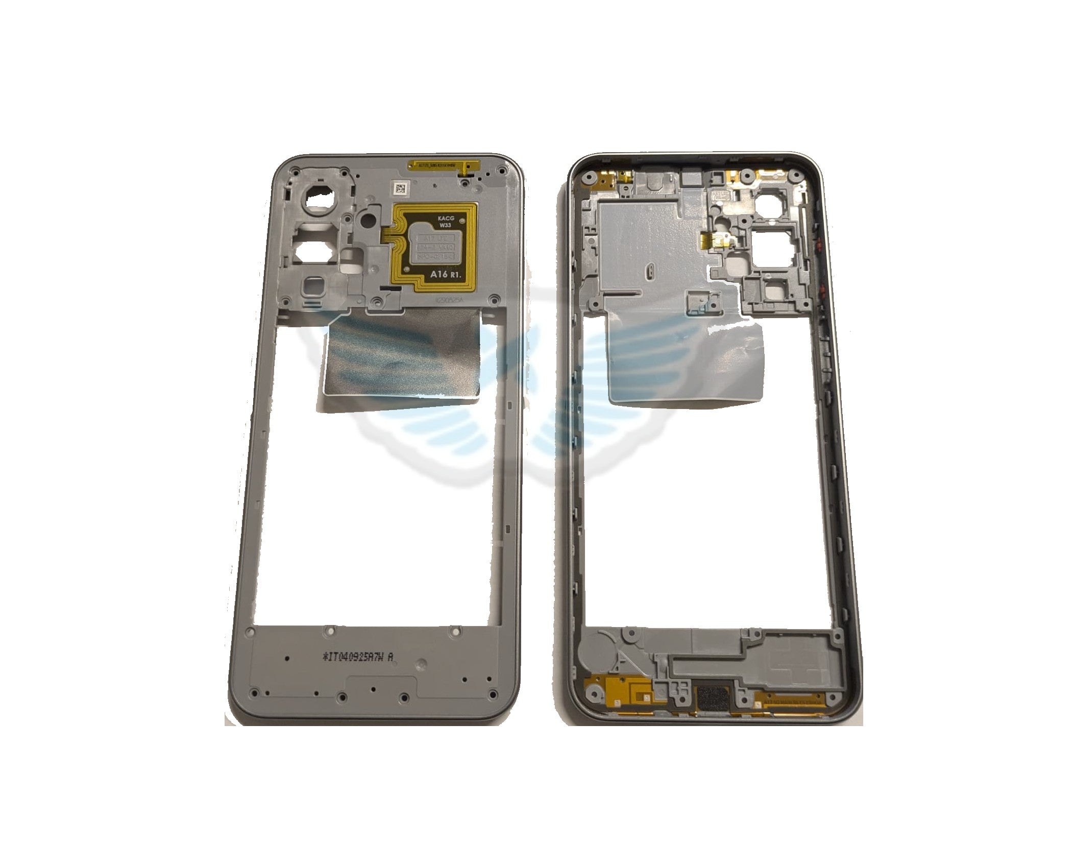 FRAME MIDDLE SAMSUNG A175 A17 4G GRIGO ORIGINALE GH98-50512B