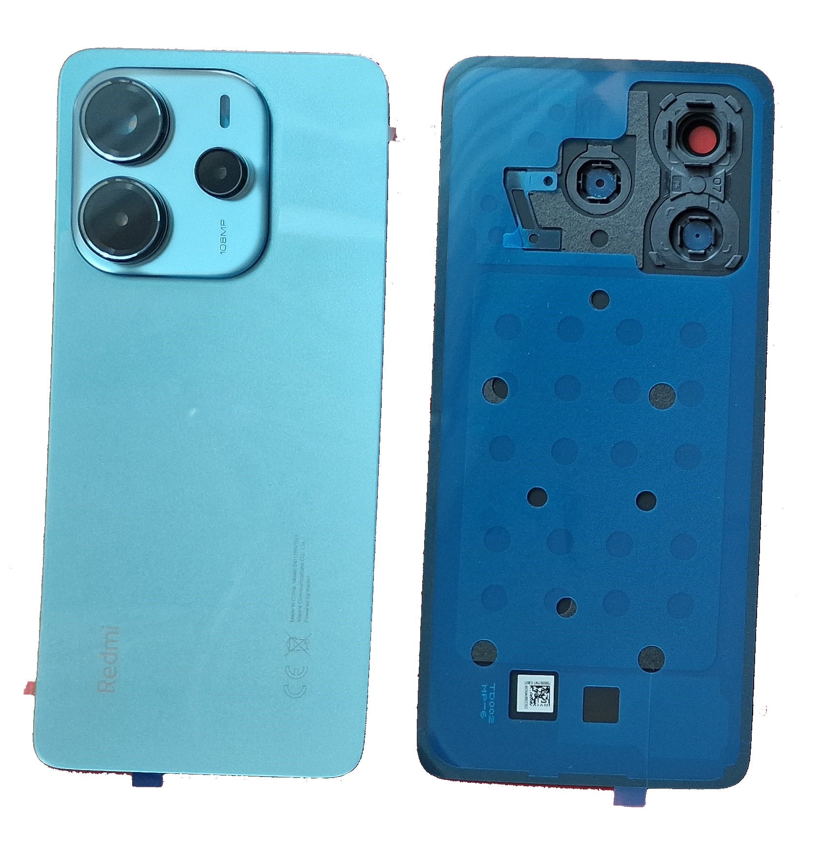 BACKCOVER XIAOMI REDMI NOTE 14 BLU ORIGINALE 560006000O700
