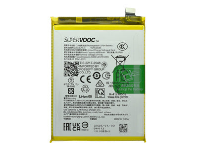 BATTERIA OPPO RENO11 F ORIGINALE BLPA41 621035000076